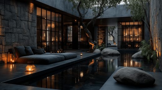 Modern Courtyard puzzle preview